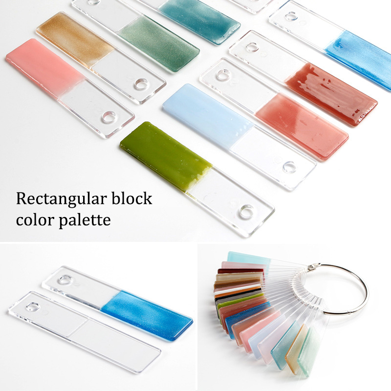 Nail Art Quotes - Affichage rectangulaire pour faux ongles, échantillons
