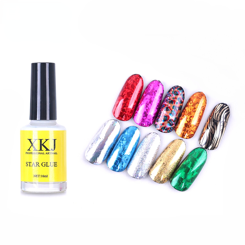 Nail Foil Transfer - Colle pour Nail Art, 16ml, feuille