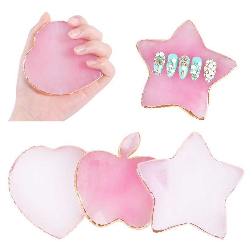 Nail Art Quotes - Palette de faux ongles en résine