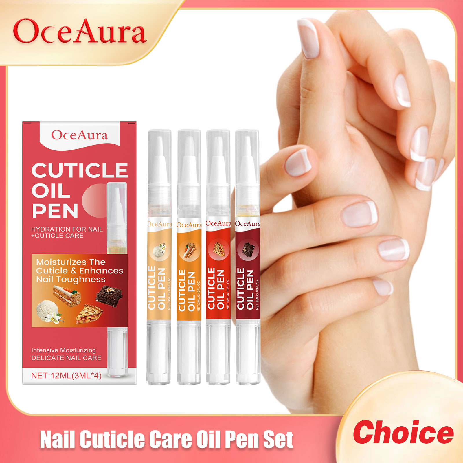 Cuticle Oil Pen - Oceaura – ensemble de stylos à