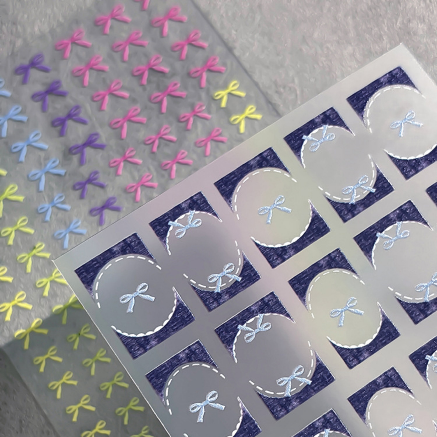 Autocollants pour ongles 5D en - Nail Art Denim avis et prix