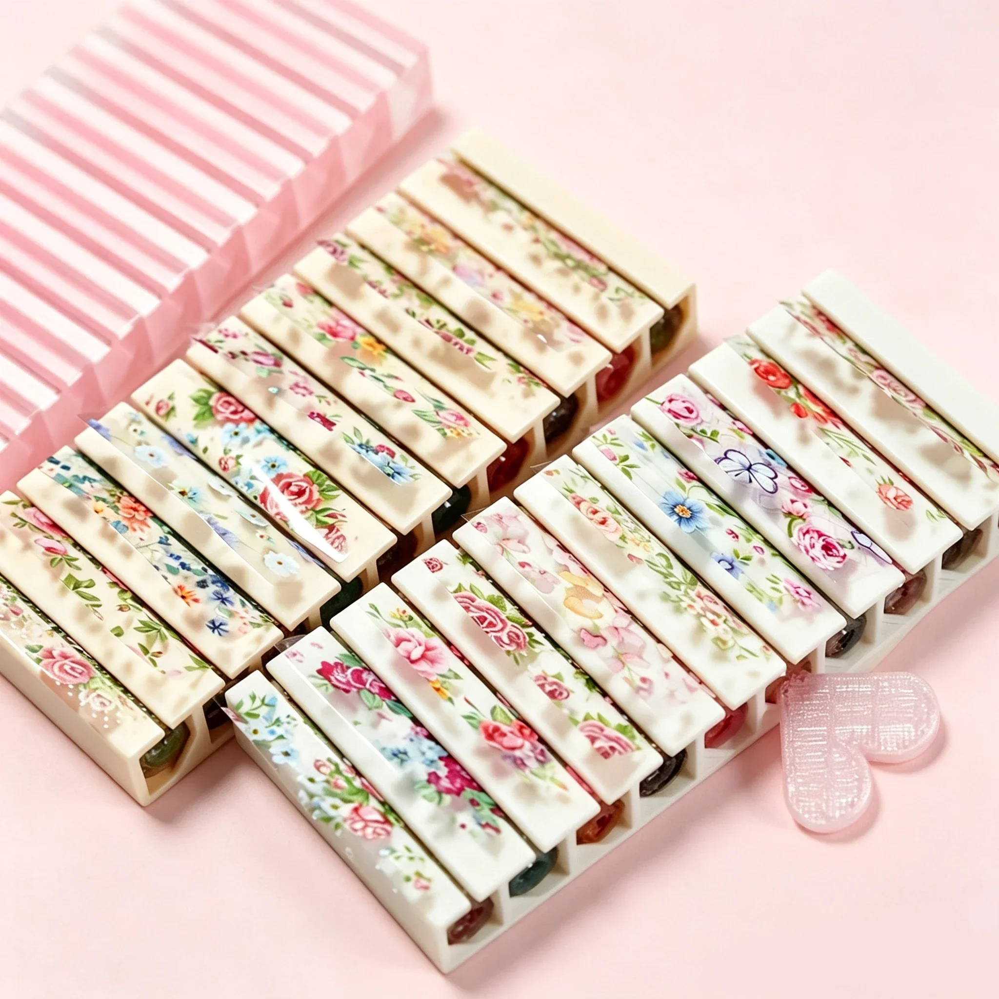 Boîte de rangement portable 10 - Nail Foil Transfer avis et prix