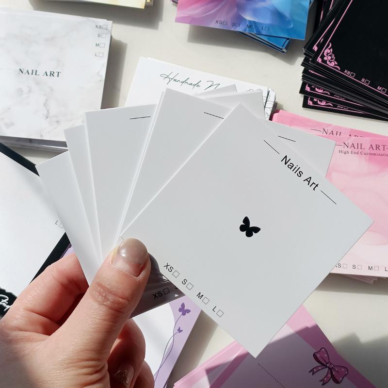 ● 20 feuilles de carton papill - Nail Art Quotes avis et prix