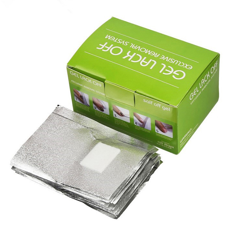100 pièces/boîte – Feuilles de - Nail Foil Transfer avis et prix