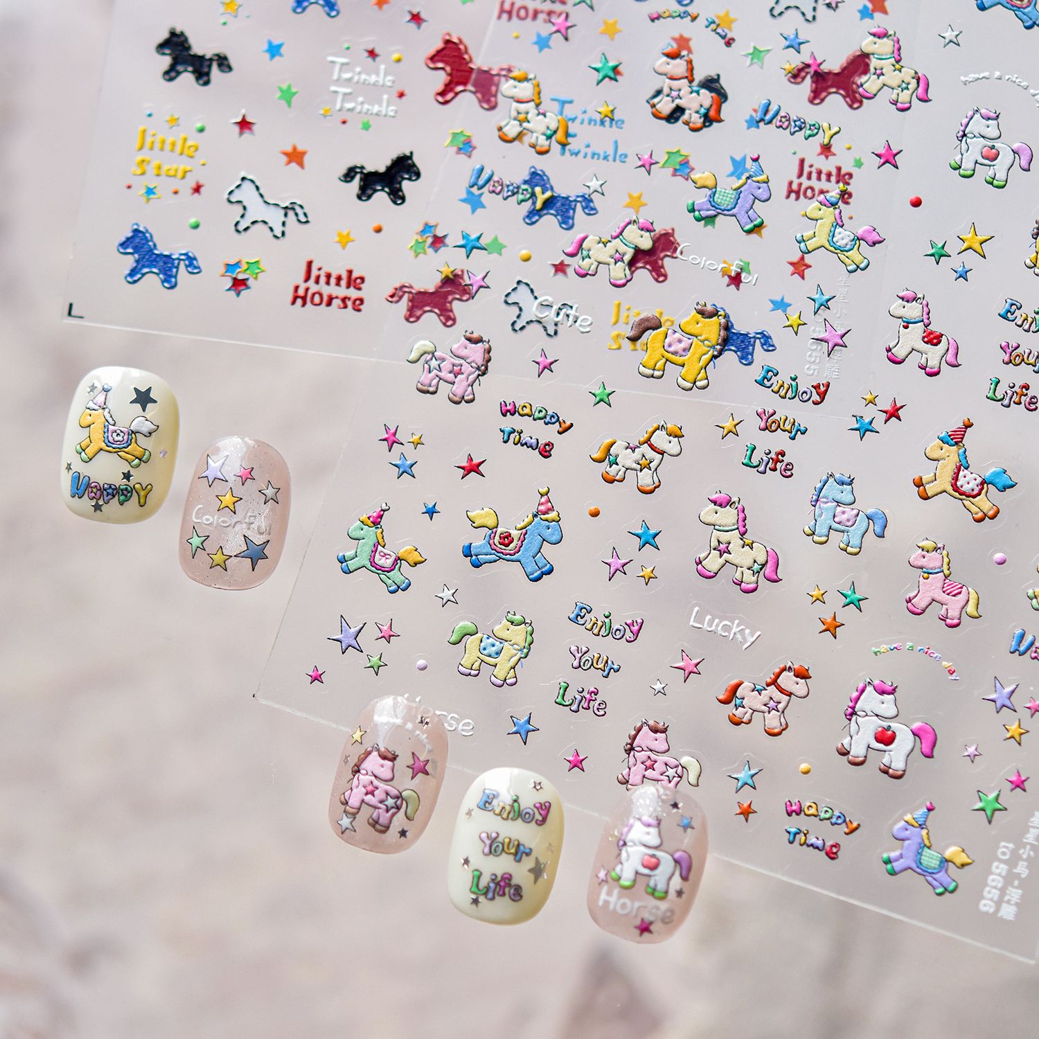 Autocollants adhésifs pour ong - Nail Art Denim avis et prix