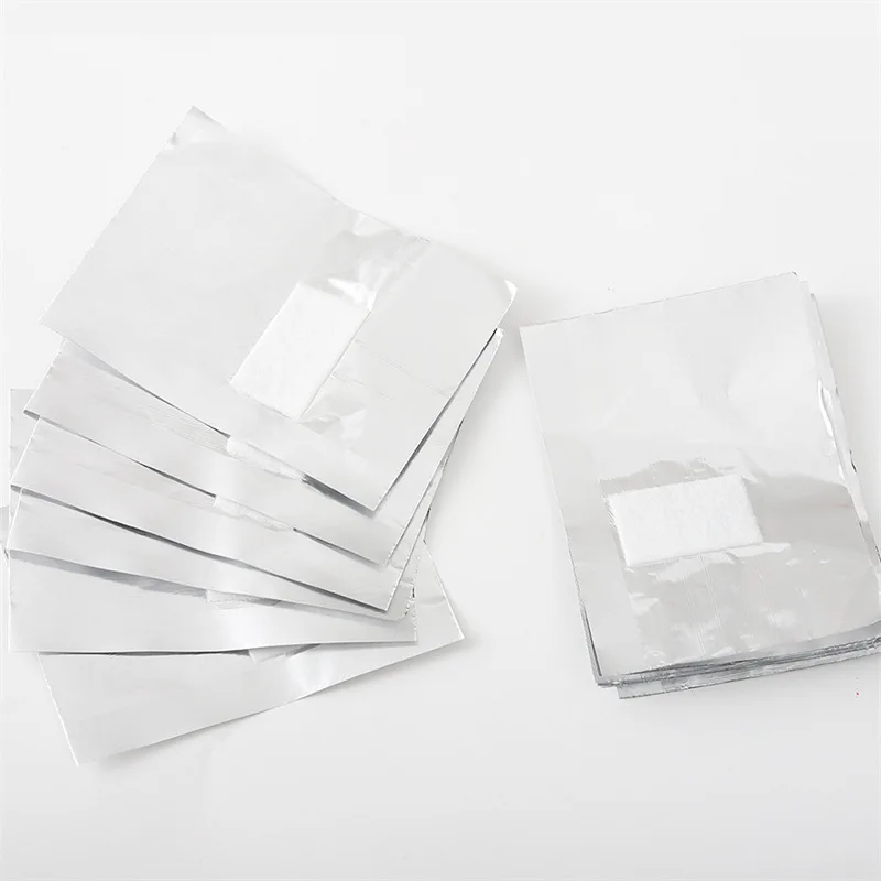 100 pièces sac feuille d'alumi - Nail Foil Transfer avis et prix
