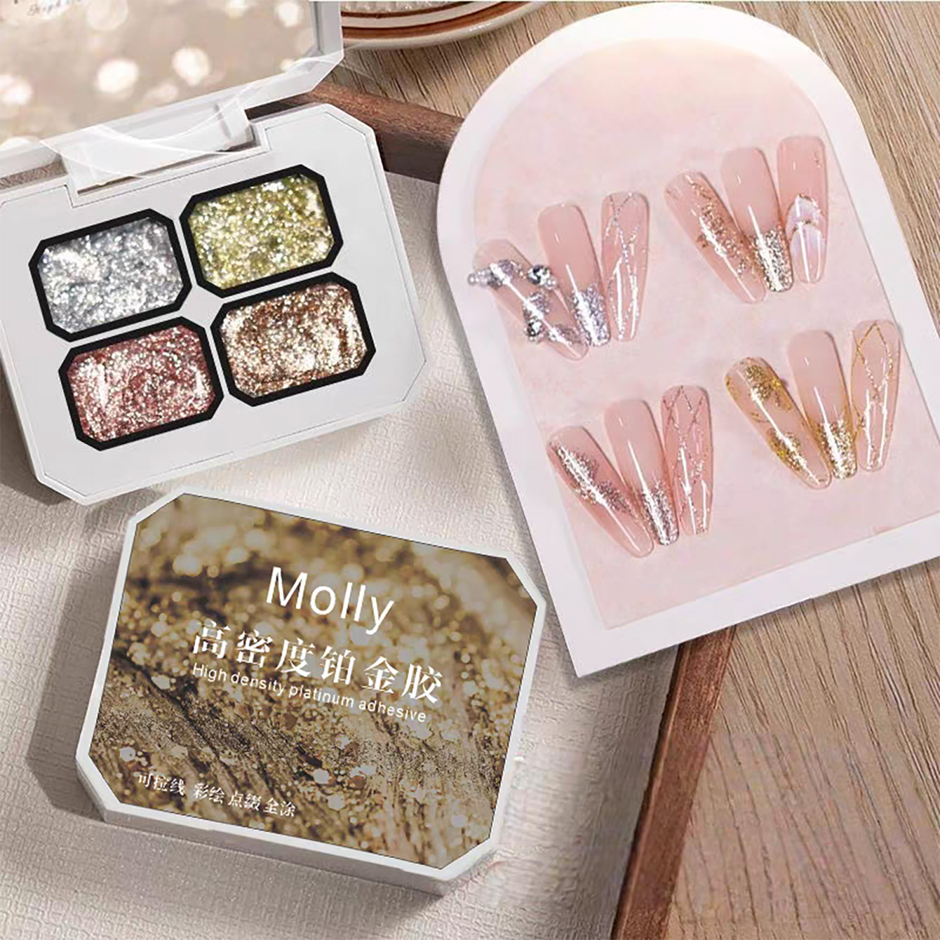 MIANEL Palette de Gels Nail Ar - Nail Foil Transfer avis et prix