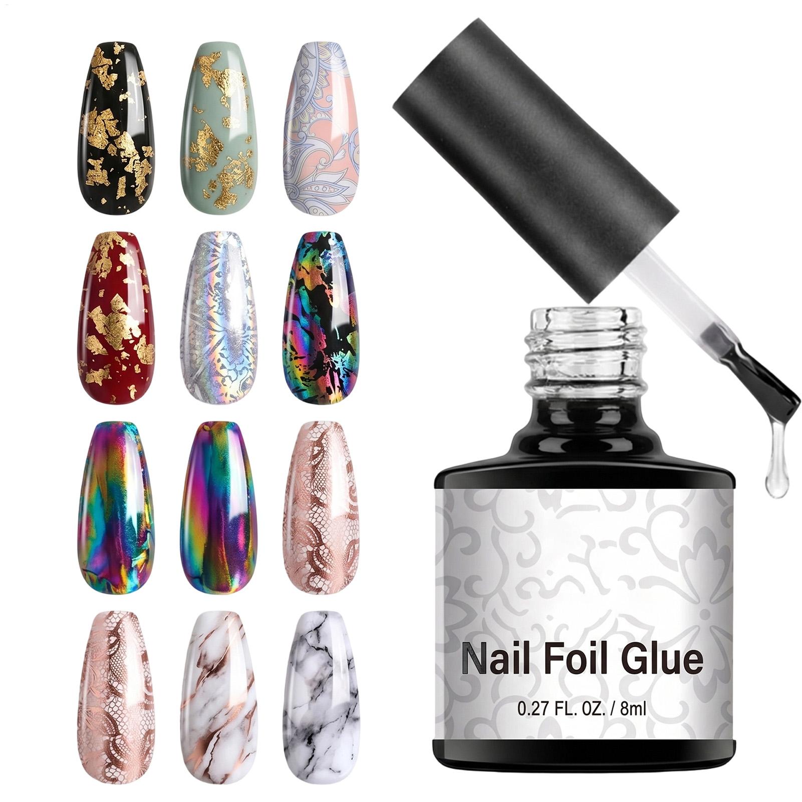 Colle pour feuilles de transfe - Nail Foil Transfer avis et prix