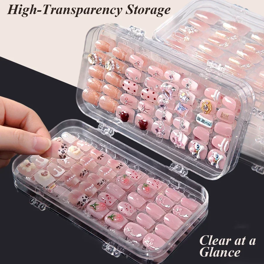Boîte de rangement transparent - Nail Art Quotes avis et prix